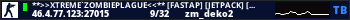 **>>XTreme`ZombiePlague<<** [FastAP] [JetPack] [FastDL]