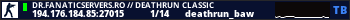 DR.FANATICSERVERS.RO // DeathRun Classic